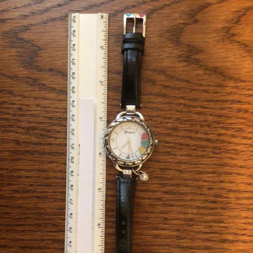 Brighton Ladies Watch, Leather Band, Heart Motif